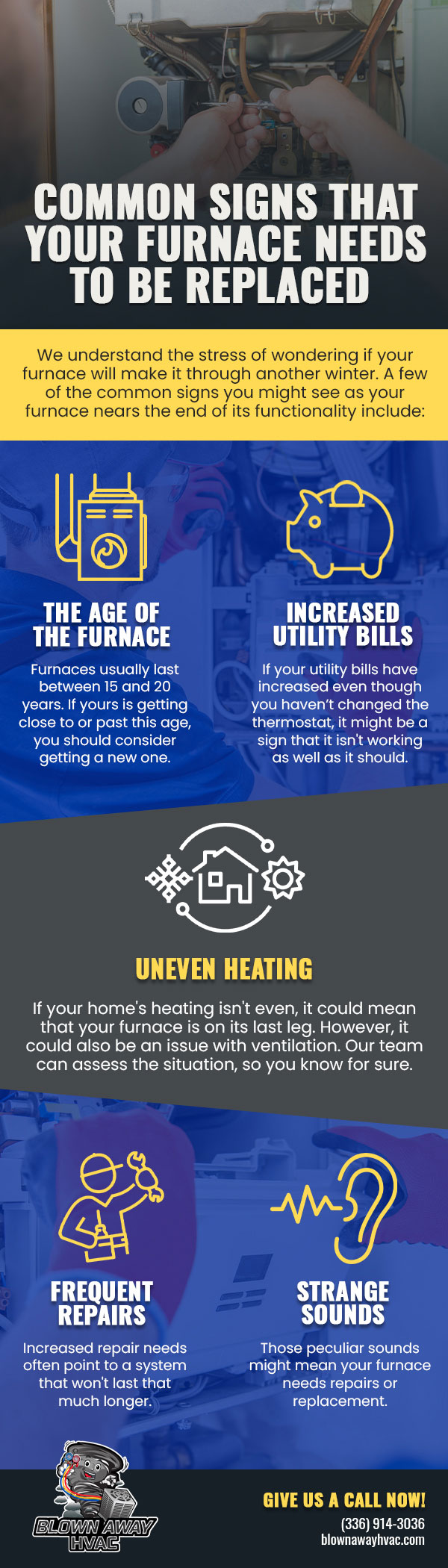 Common Signs That Your Furnace Needs to be Replaced
